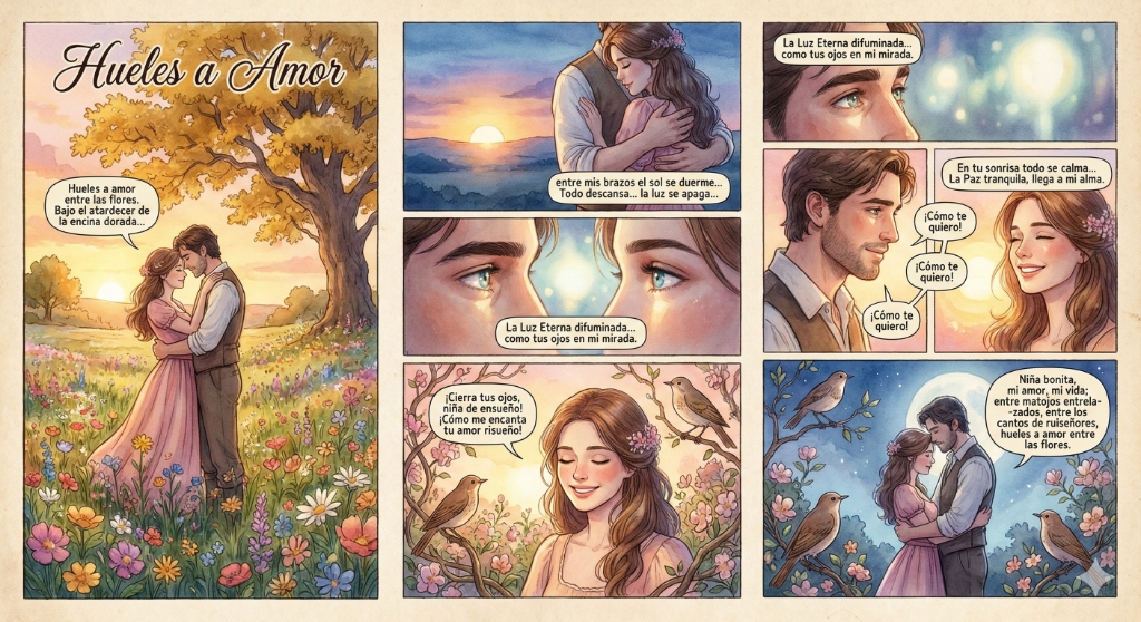 Comic interpretation of the poem